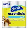 A Picture of product PGC-04536 Charmin® Essentials Soft Bathroom Tissue. 2-Ply. White. 330 sheets/roll, 9 rolls/pack, 4 packs/carton.
