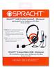 A Picture of product SPT-HSUSB1 Spracht SPT-HSUSB1 Over-the-Head Monaural Headset