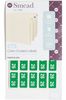 A Picture of product SMD-67926 Smead ETS Color-Coded Laminated Adhesive Year Labels 2026. 1/2 X 1 in. Green. 10 sheets/pack, 25 labels/sheet, 250 labels/pack.