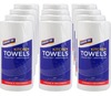 A Picture of product BWK-6273 Genuine Joe Kitchen Roll Towels. 2-Ply. 11 X 8.5 in. White. 250 sheets/roll, 12 rolls/carton.