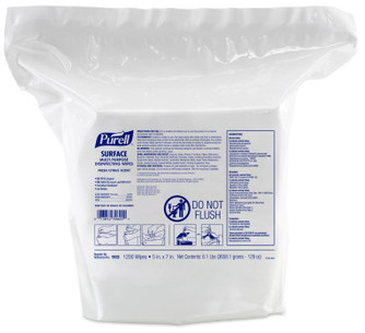 PURELL® Surface Multi-Purpose Disinfecting Wipes - Citric Acid 1200 Count