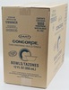 A Picture of product 241-226 Concorde® Non-Laminated Foam Bowl.  10 - 12 oz.  White Color.  125 Bowls/Sleeve, 1,000 Bowls/Case.