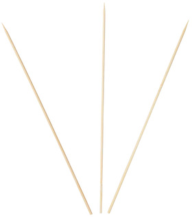 10" Round Bamboo Skewers. 12,000 per case