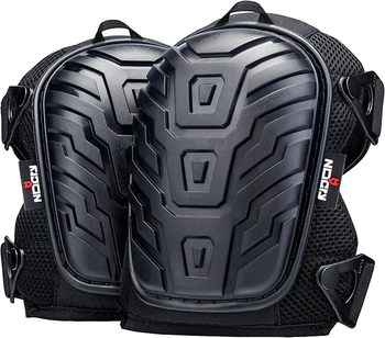 NoCry Professional Heavy Duty Gel Knee Pads. Size Large/X-Large. 3.75 X 7 X 9 in. Black.