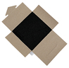 A Picture of product 964-078 Cocktail Straw / Stirrer Unwrapped 5.25" Black Boxed 10 / 1000 cs
