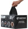 A Picture of product MON-M930BK Monarch Smart Rags Microfiber Cloths. 16 X 16 in. Black. 50/box.