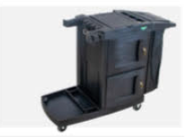 Unger CleanRX Elite Plus Janitor Cart