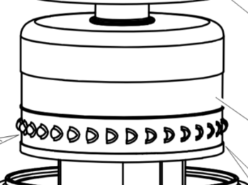 Parts - CHAMP 2417 RB - 24V Suction Motor, DCW/ 7699761 Style Connector