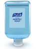 A Picture of product GOJ-857502 PURELL HEALTHY SOAP™ REDIFOAM™ Foam Soap Refill for CX10 Automatic Counter-Mount Dispensers. 2000ml/2L. Fragrance Free. 4 bottles/case.