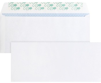 Business Source Regular Tint Peel/Seal #10 Business Envelopes. 24 lb. 9 1/2 X 4 1/8 in. White. 500/box.