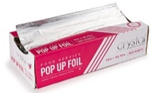 CrystalWare Pop-Up Foil Interfold Sheets. 9 X 10 ¾ in. 500/box, 6 boxes/case.