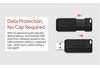 A Picture of product VER-49062 Verbatim® PinStripe USB 2.0 Flash Drive. 8 GB. Black.