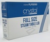 A Picture of product CRY-FLFSD50 CrystalWare Full Size Aluminum Foil Steam Table Pan Lids. 21 X 13 in. 50/case