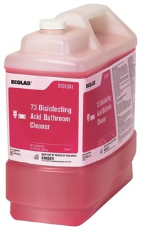 Ecolab® Oasis 73 Disinfecting Acid Bathroom Cleaner. 2.5 gal.