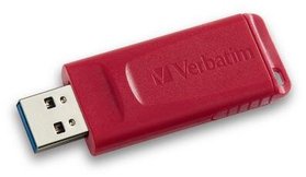 Verbatim® Store 'n' Go® USB Flash Drive. 32 GB. Red.