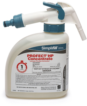 Simplifill® Profect® HP Concentrate Disinfectant. 2L. 2 bottles/case.