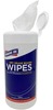 A Picture of product UNV-43660 Genuine Joe Dry Erase Board Cleaning Wipes 5.90" Width x 8.25" Length - Used as Shadow Remover, Ghost Remover - Non-toxic, Low Odor - White - 50/Tub - 1 Each