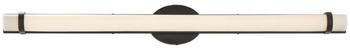 Satco Products Slice LED Wall Sconce. 36 in. 39W /3000K /120V. Aged Bronze Finish with White Acrylic Lens.