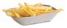 A Picture of product HUH-10403 Chinet® Savaday® Molded Fiber Food Trays. 5 X 7 in. Beige. 250/bag, 4 bags/carton.