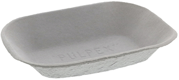 Pulpex 11.8 oz. Fiber Blend Food Tray