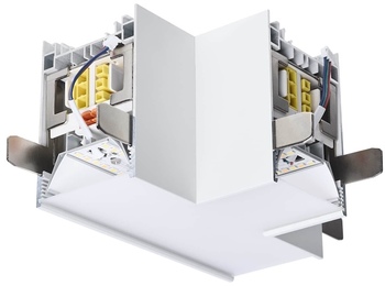 Satco Products Momentum LED Linear System T-Connector. White Finish.