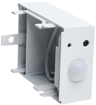 Satco Products Momentum LED Linear System End Mount PIR Sensor. 12V-24V. White Finish.