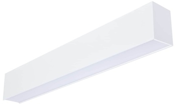 2 Foot LED Connectable Linear Strip - Up and Down Selectable - White Finish