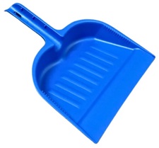 Better Brush Products Clip on Plastic Dust Pan. 11.5 X 5.5 X 2.25 in. Blue.