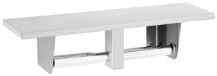 Toilet Tissue Dispenser with Utility Shelf