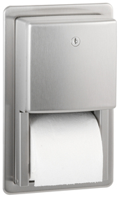 ConturaSeries®. Recessed Multi-Roll Toilet Tissue Dispenser, Satin-finish
