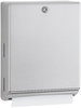 A Picture of product BOB-262 Bobrick Stainless Steel Dispenser, 10 3/4 x 4 x 14, Satin Stainless Steel