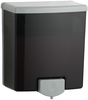 A Picture of product BOB-40 Bobrick Surface-Mounted Liquid Soap Dispenser, 40oz, Black/Gray