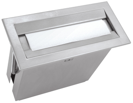 TrimLineSeries™. Countertop Mounted Paper Towel Dispenser, Satin-finish Stainless Steel