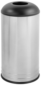 Floor-Standing Dome-Top Waste Receptacle, 18 Gallon.