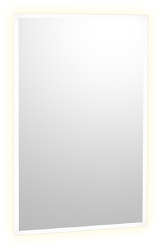LED Backlit Mirror (Outer Etched), 24" Wide x 48" High