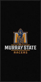 Waterhog Impressions HD Vertical Entrance/Scraper/Wiper/Indoor/Outdoor Mat with Custom "Murray State 2" Design. 4 X 8 ft.