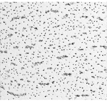 Armstrong Ceilings Fissured Mineral Fiber Drop Ceiling Tiles. 2 X 2 ft. White. 16/pack, 64 sq. ft./case.