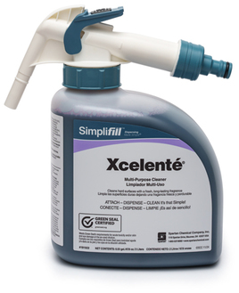 Simplifill Xcelente® Multi-Purpose. 2L. Bright Purple. Fresh Lavender scent. 2 bottles/case.