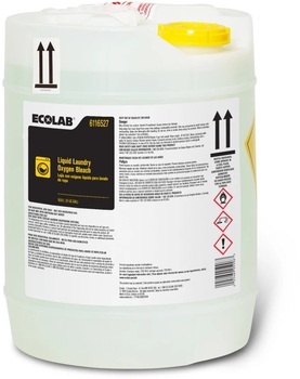Ecolab® Tri-Star® Oxy-Brite™ Liquid Laundry Detergent. 5 gal. 1 pail.