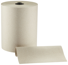 enMotion® Flex Recycled Paper Towel Rolls. 8 in. X 550 ft. Brown. 6 rolls/case.