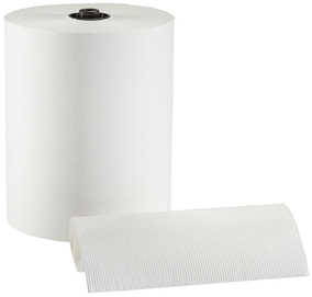 enMotion® Flex Recycled Paper Towel Rolls. 8 in. X 550 ft. White. 6 rolls/case.