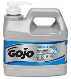 GOJO® SUPRO MAX™ Hand Cleaner - .5 Gallon w/ Pump Disp