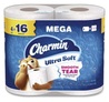 A Picture of product PGC-19261CT Charmin® Ultra Soft Septic Safe Bathroom Tissue Mega Rolls. 2-ply. 4 X 3.92 in. White. 208 sheets/roll, 4 rolls/pack, 8 packs/carton.