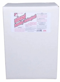 Universal Powdered Laundry Detergent No Phosphates- 50 lb Box Lemon Scented