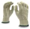 A Picture of product VND-3943410L Cordova Standard Weight Polyester/Cotton Work Food-Safe Gloves. Size Large. Natural color. 12 pairs/pack.