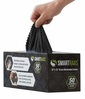 A Picture of product HOS-M950BLK SmartRags® Microfiber Cloths, 200 GSM, 12"x12", 50/bx - 8 bxs/cs - Black