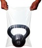 A Picture of product ELK-7G083015 TUF-R® Standard Linear Low Density Gusset Bags. 0.75 mil. 8 X 3 X 15 in. Clear. 1000/case.