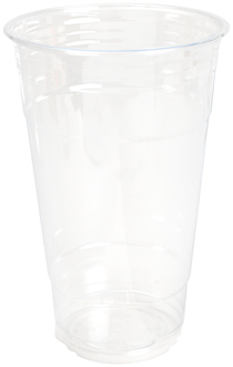 PET Clear Cup 24oz, 600 per case