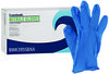 A Picture of product BWK-395SBXA Boardwalk® 395 Series Disposable General-Purpose Powder-Free Nitrile Gloves. Size Small. 5 mil. 9.5 in. Blue. 100 gloves/box.