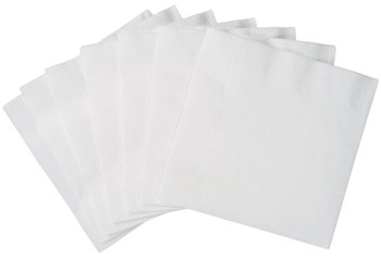 Retain 1-Ply 1/4 Fold Beverage Napkins. 4.2 X 4.2 in. White. 250/pack, 16 packs/case.